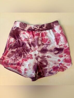 Trixxi Pink & Purple Tie-Dye Lounge Shorts